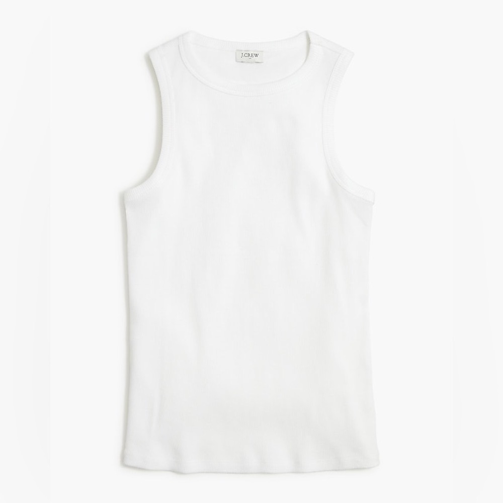 J Crew High-neck ribbed tank top
Item BG877